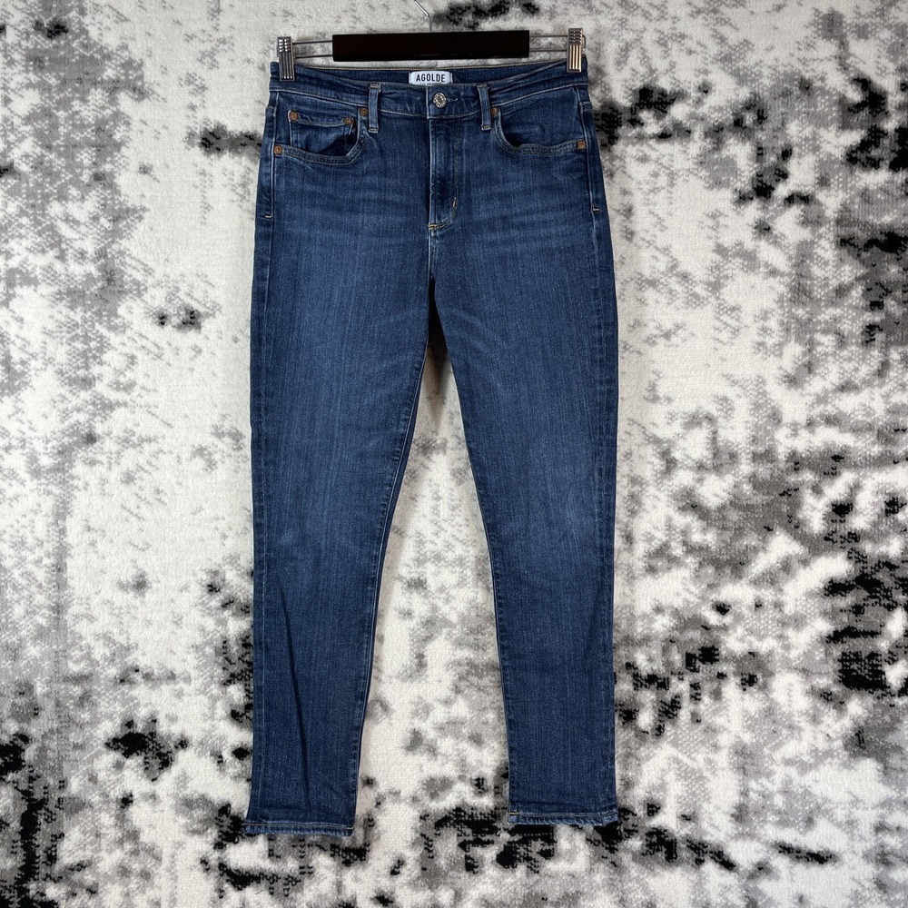 Agolde Sophie‎ Jeans Womens Size 28 Medium Wash Rayon Cotton Stretch